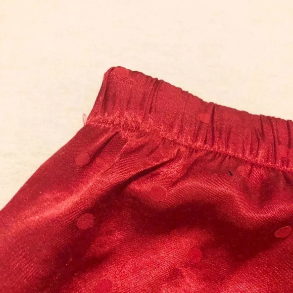 Victorias Secret Red Polka  Dot Valentines Day Sleep Shorts Size XS - Picture 8 of 16